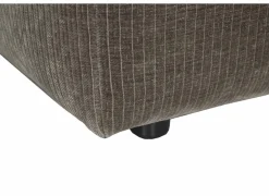 Poef Marlon 105x105x51cm - stof - bruin