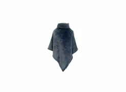 Poncho Kopenhagen microvezel antraciet