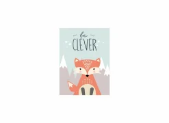 Print op canvas Be Clever 30x40cm