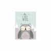 Print op canvas Be Wise 30x40cm