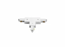 Railverlichting T-connector monofase binnen aarding wit