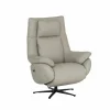 Relaxzetel A1167  elektrisch - stof - zilver