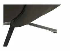Relaxzetel Adamello elekrisch leder en lederlook bruin