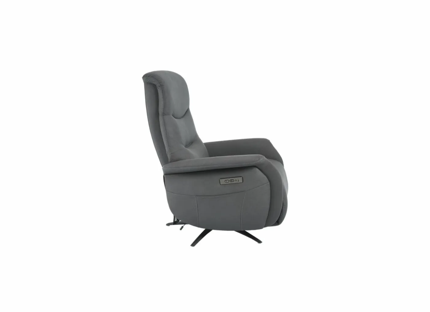 Relaxzetel Bromo elektrisch - polyestervezel zwart