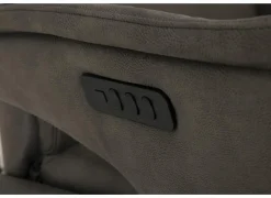 Relaxzetel elektrisch - stof - antraciet