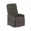 Relaxzetel Penny Lane elektrisch stof - grijs