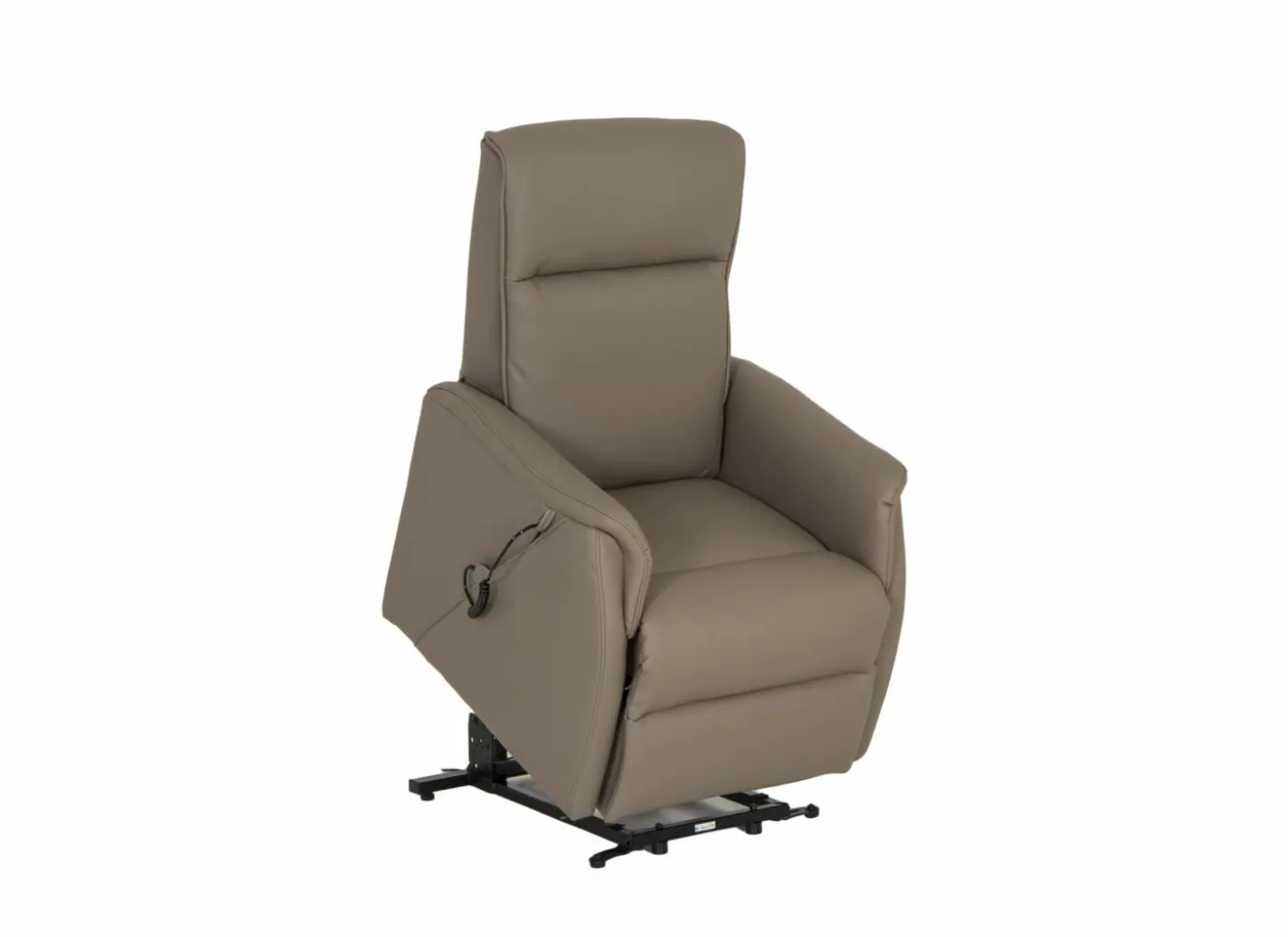 Relaxzetel Pope elektrisch - lederlook - earth