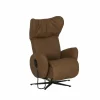 Relaxzetel 7589.51V elektrisch - leder - bruin