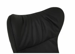 Relaxzetel 7589.22V+Z60 elektrisch - leder - zwart
