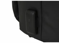 Relaxzetel 7589.22V+Z60 elektrisch - leder - zwart