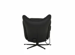 Relaxzetel 7589.22V+Z60 elektrisch - leder - zwart