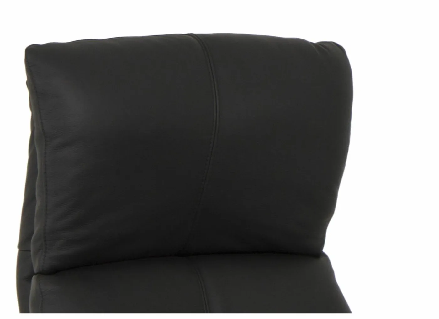 Relaxzetel Yup elektrisch - leder - zwart