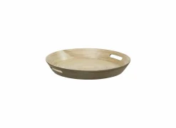 Rond dienblad bamboe Ø42cm