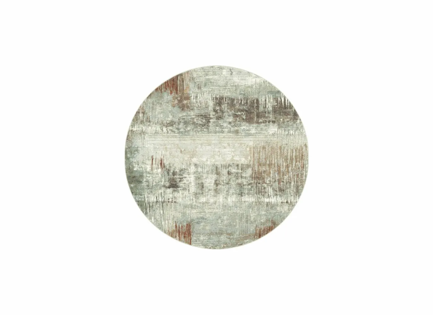 Rond tapijt Aspero Ø200cm - polyester - multicolor