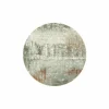 Rond tapijt Aspero Ø120cm - polyester - multicolor