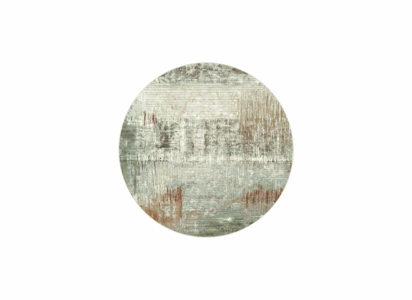 Rond tapijt Aspero Ø160cm - polyester - multicolor