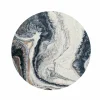 Rond tapijt Aspero Ø120cm - polyestervezel - multicolor