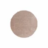 Rond tapijt Medusa Ø120cm - polyestervezel - bruin