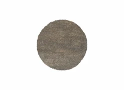 Rond tapijt Medusa Ø200cm - polyestervezel - grijs & bruin