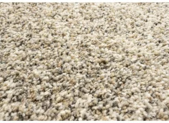 Rond tapijt Medusa Ø120cm - polyestervezel - beige