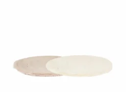 Rond tapijt Texel Ø120cm - polyestervezel - roze