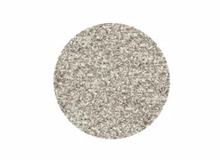 Rond tapijt Twister Ø120cm - polypropyleen - wit & linnen