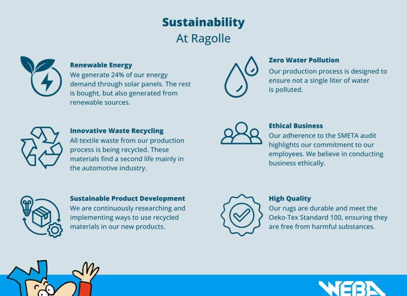 Rond tapijt Twister Ø120cm - polypropyleen - wit & linnen