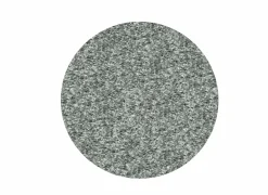 Rond tapijt Twister Ø200cm - polypropyleen - zilver