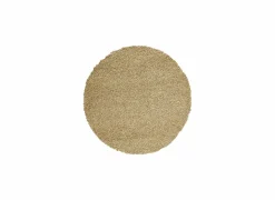 Rond tapijt Twister Ø120cm - polypropyleen - goud