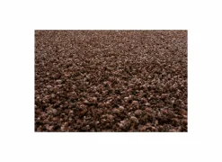 Rond tapijt Twister Ø200cm - polypropyleen - bruin & roest
