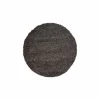 Rond tapijt Twister Ø200cm - polypropyleen - charcoal