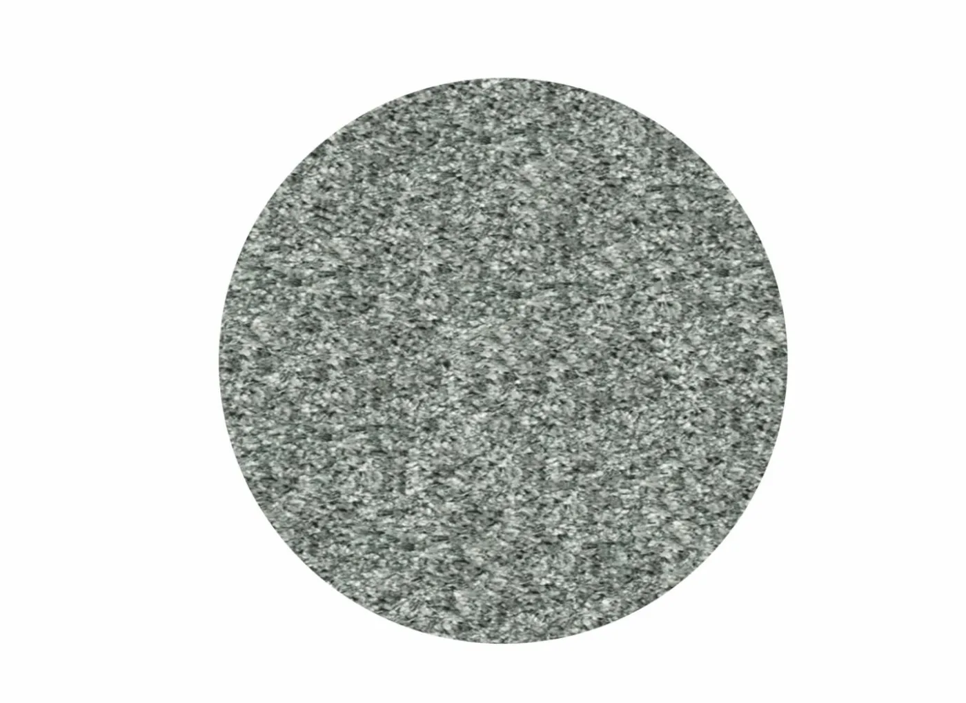 Rond tapijt Twister Ø160cm - polypropyleen - zilver