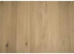 Ronde tafel Benedetta Ø130cm - eik massief en metaal - naturel