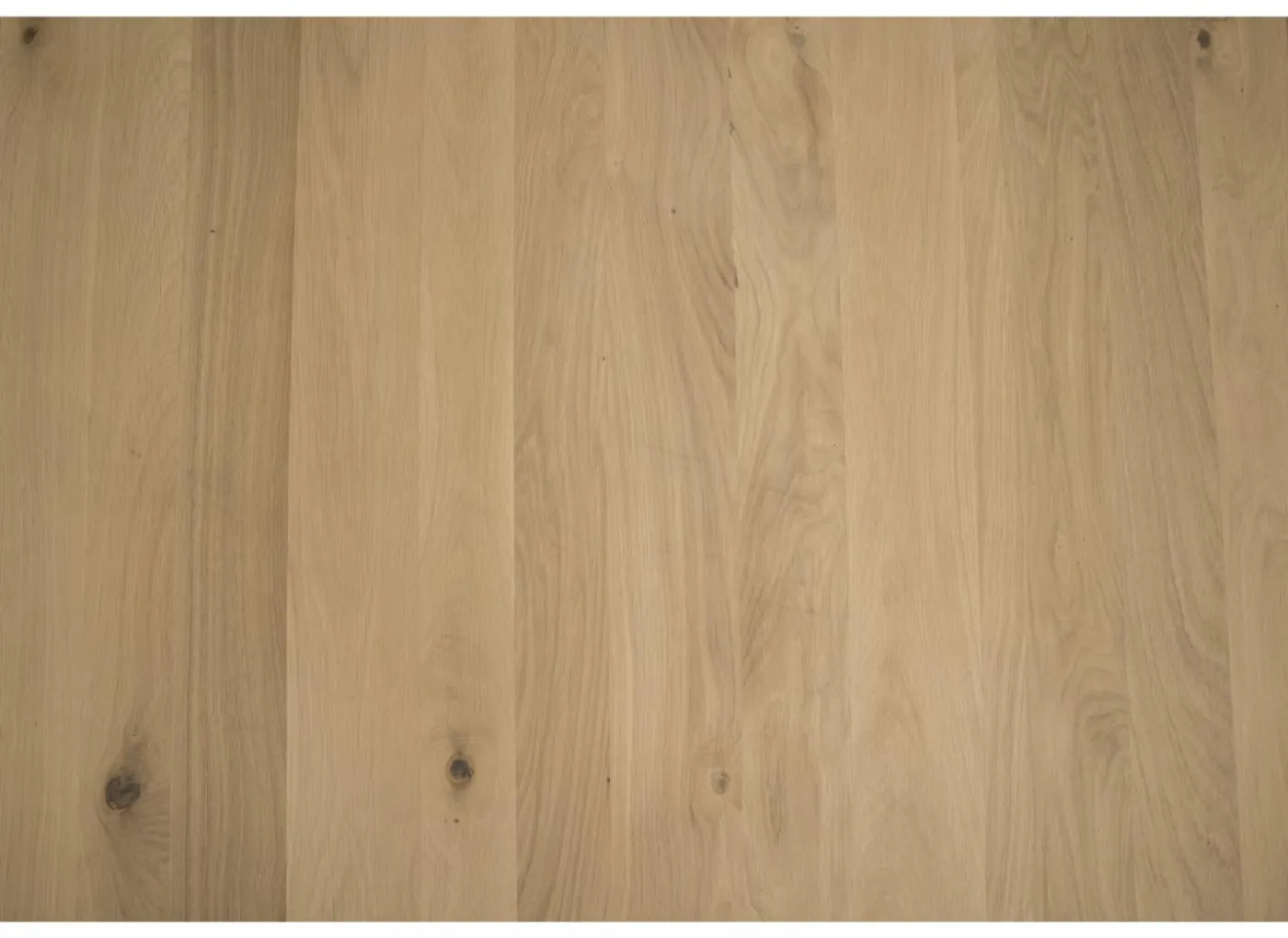 Ronde tafel Benedetta Ø130cm - eik massief en metaal - naturel