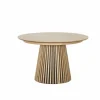 Ronde tafel Caribou Ø120/160/200 - massief & décor - eik