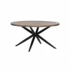 Ronde tafel Carma Ø140cm - lamulux - naturel & mango