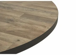 Ronde tafel Ø110cm - decor - parketlook