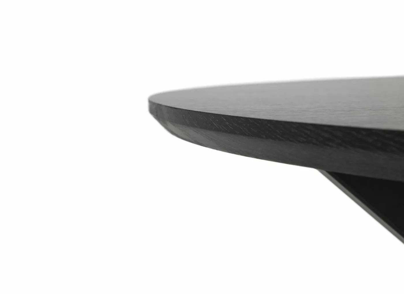 Ronde tafel Costa Ø120cm - melamine - zwart