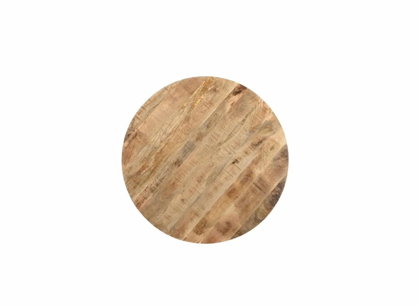 Ronde tafel Sofia Ø130cm - mango massief - naturel
