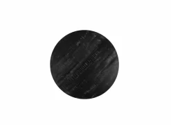 Ronde tafel Sofia Ø110cm - mango massief - zwart