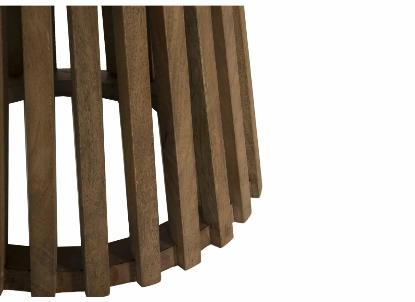 Ronde tafel Stromboli Ø120cm - mango massief - naturel