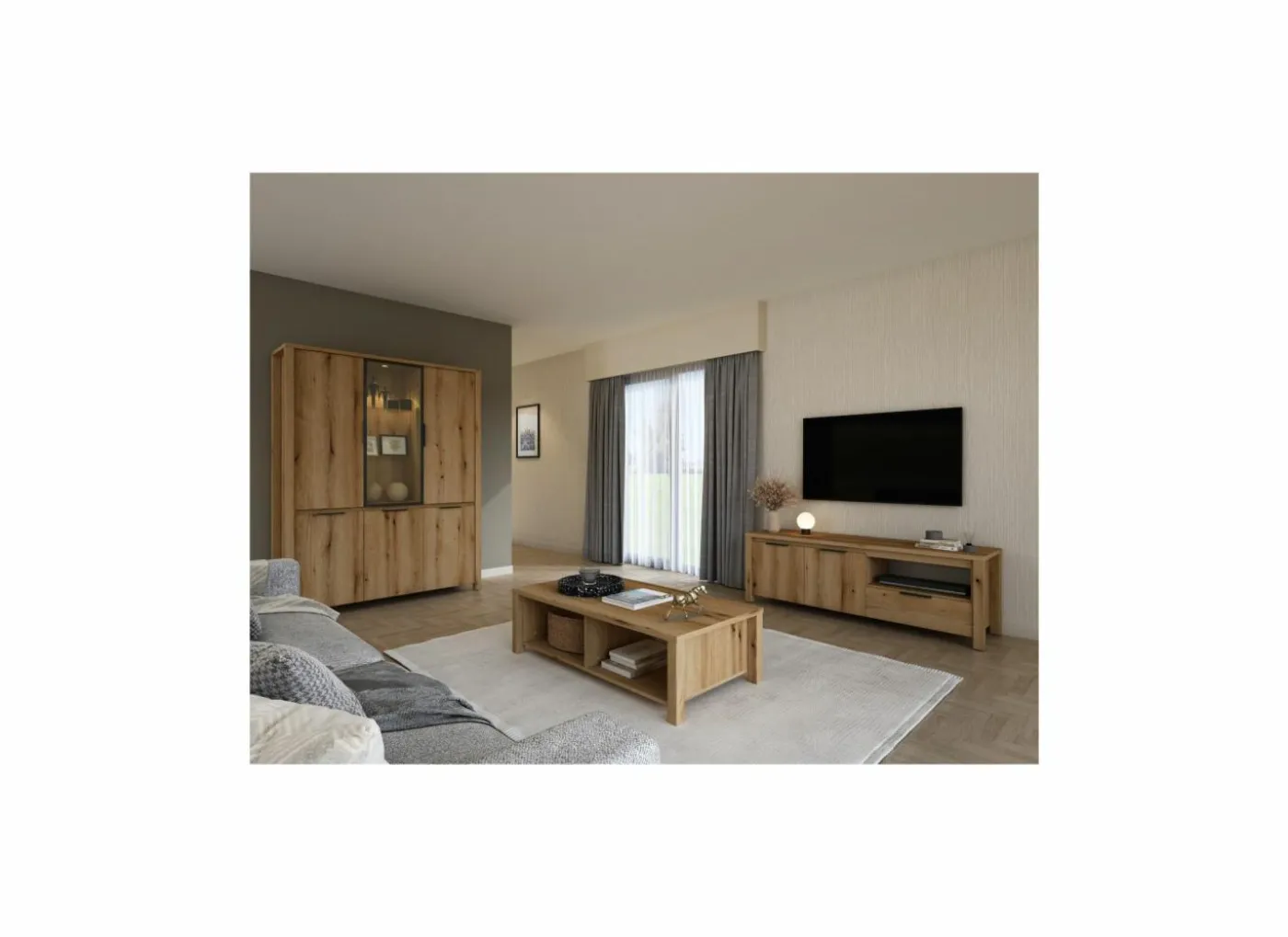 Salontafel Bordo 130cm - decor - etna eik
