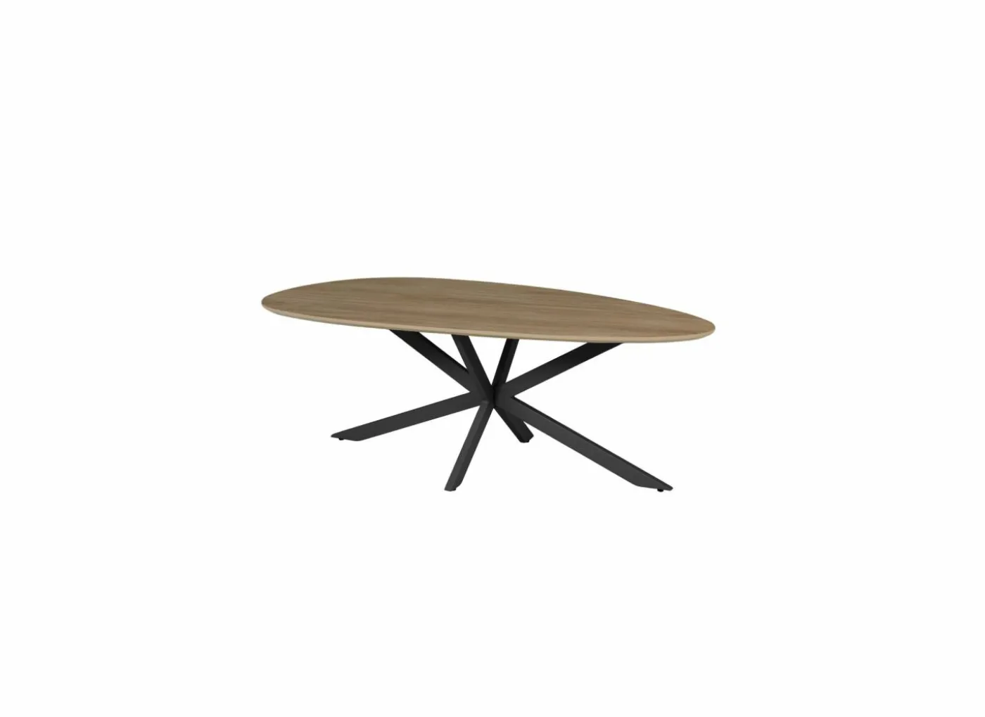 Salontafel Erynor 120x60cm - melamine - naturel