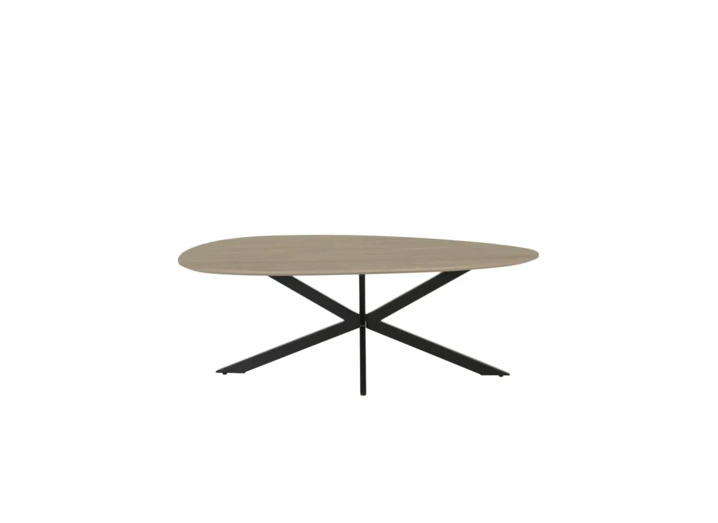 Salontafel Erynor 120x60cm - melamine - naturel