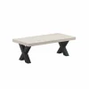 Salontafel Eureka 130x65cm - decor - natural oak & black