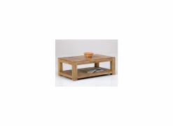 Salontafel Faust 123x75cm  - mango massief - naturel