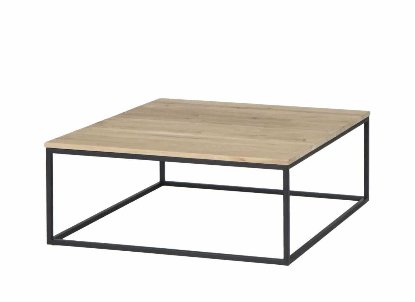 Salontafel Fetich 100x100cm - eik massief - naturel
