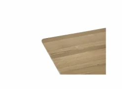 Salontafel Float 40x40cm - eik massief - naturel