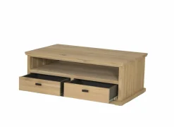 Salontafel Grimaldi 120x74cm - eik massief - naturel