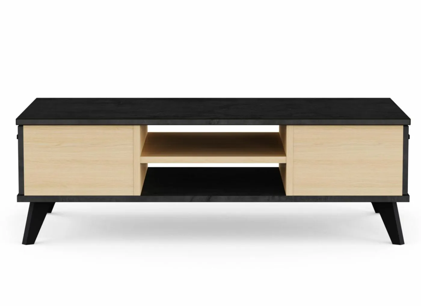Salontafel Kent 50x107cm - decor - chêne de fil & sidewalk